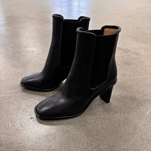 Coach Geneva Black Leather Bootie - Picture 2 of 7